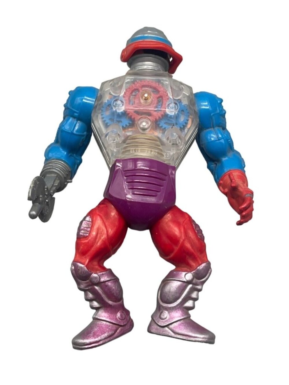 Vintage Mattel He man Masters of Universe Roboto Robot MOTU Action Figure READ